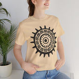 Aztec Mayan Totem Sun Symbol Unisex T-Shirt