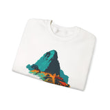 Machu Picchu Minimalist Sacred City Unisex Sweatshirt