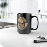 Mama Killa Crescent Emblem Moon Goddess Symbol Black Mug