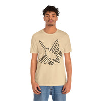 Nazca Lines Style Bird Unisex T-Shirt