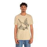 Nazca Lines Style Bird Unisex T-Shirt
