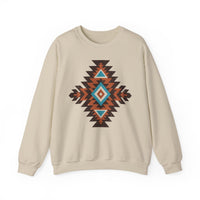 Boho Aztec Geometric Totem Pattern Illustration Unisex Sweatshirt