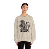 Tribal Spirit Glyph Symbol Illustration Unisex Sweatshirt
