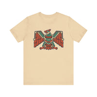 Aztec Solar Eagle Emblem Illustration Unisex T-Shirt