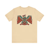 Aztec Solar Eagle Emblem Illustration Unisex T-Shirt