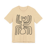 Nazca Lines Style Spider Unisex T-Shirt