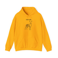 Sacred Inca Dog Illustration Unisex Hoodie