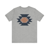 Minimal Southwest Tribal Rug Pattern Illustration Unisex T-Shirt