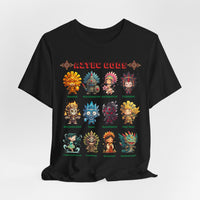 Aztec Gods Chibi Characters Pantheon Unisex T-Shirt