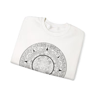 Mayan Calendar Illustration Unisex Sweatshirt