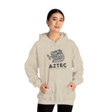 Modern Quetzalcóatl Serpent Head Logo Design Unisex Hoodie