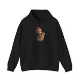Chibi Inca Empress on Llama Unisex Hoodie