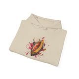 Mesoamerican Cacao Splash Graphic Unisex Hoodie