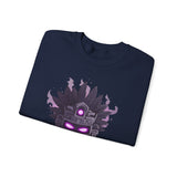 Aztec Shadow Warrior God with Glowing Eyes Unisex Sweatshirt