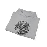 Celestial Mayan Bird Symbol Unisex Hoodie