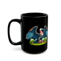 Inca Andean Condor Cartoon Spirit Black Mug