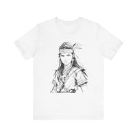 Inca Warrior Woman Fierce Andean Spirit Design Unisex T-Shirt