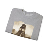 Vintage Tikal Jungle Temple Sepia Print Unisex Sweatshirt