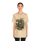 Feathered Serpent Sun Spiral Unisex T-Shirt