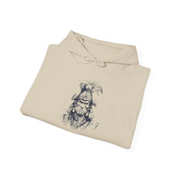Fierce Inca Warrior Ink Illustration Unisex Hoodie