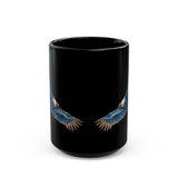 Inca Andean Condor in Flight Black Mug