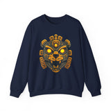 Mayan Jaguar Totem Tribal Style Unisex Sweatshirt