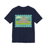 Stamp Chichén Itzá Mexico Unisex T-Shirt