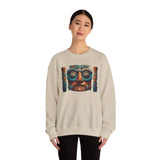 Stone Guardian of the Ancients Illustration Unisex Sweatshirt