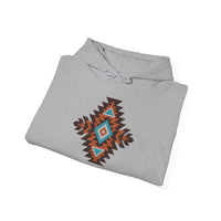 Boho Aztec Geometric Totem Pattern Illustration Unisex Hoodie