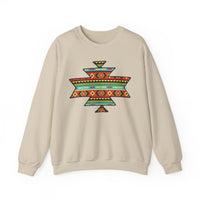 Sacred Geometric Textile Pattern Illustration Unisex Sweatshirt