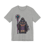Cyber Temple Techno Priest Pixel Art Unisex T-Shirt
