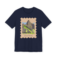 Stamp Machu Picchu Peru Unisex T-Shirt