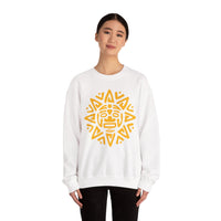 Mesoamerican Sun Face Unisex Sweatshirt