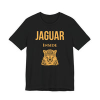 Aztec Jaguar Warrior Emblem Unisex T-Shirt