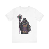 Cyber Temple Techno Priest Pixel Art Unisex T-Shirt