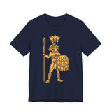 Cultural Aztec Warrior Graphic Illustration Unisex T-Shirt