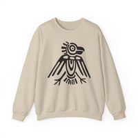 Bird Sign in Mayan Calendar Unisex Sweatshirt
