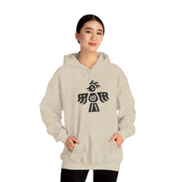 Aztec Eagle Warrior Symbol Illustration Unisex Hoodie