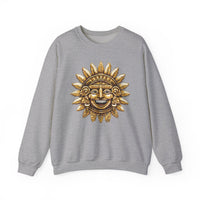 Pixel Art Inca Sun God 8-Bit Retro Style Unisex Sweatshirt