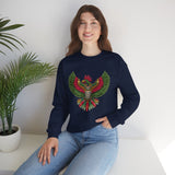 Pixel Art Quetzalcoatl Retro Boss Style Unisex Sweatshirt