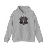 Andean Duality God Symbol Tribal Design Unisex Hoodie
