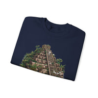 Mayan Jungle Pyramid Ruins Graphic Unisex Sweatshirt