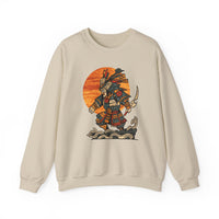 Aztec Samurai Wave Style Unisex Sweatshirt