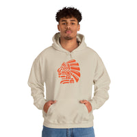 PreColumbian Aztec Head Icon Unisex Hoodie