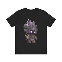 Shadow Aztec God with Glowing Eyes Unisex T-Shirt