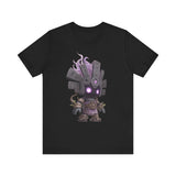 Shadow Aztec God with Glowing Eyes Unisex T-Shirt