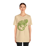 Mayan Aztec Totem Symbol of Iguana Unisex T-Shirt