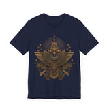 Viracocha Sacred Glyph Abstract Crown Symbol Unisex T-Shirt