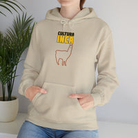 Sacred Inca Llama Emblem Unisex Hoodie