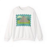 Stamp Chichén Itzá Mexico Unisex Sweatshirt